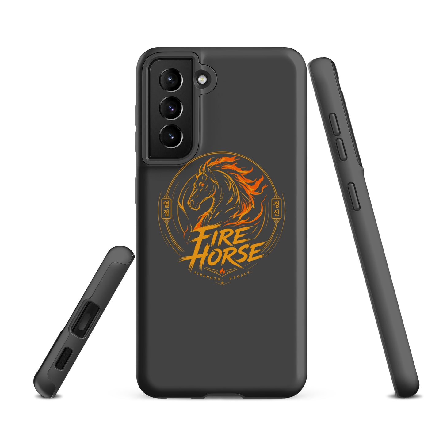 Tough Case for Samsung® | Fire Horse Masters | Vanguard Logo