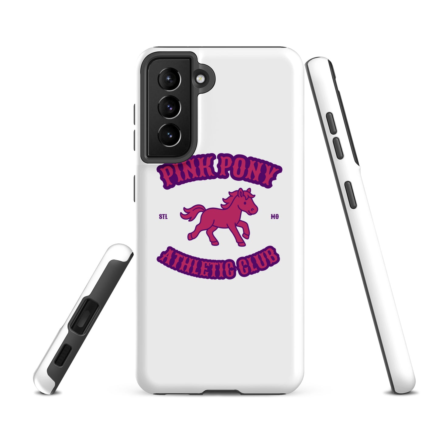 Tough Case for Samsung® | Pink Pony Athletic Club | Crest Logo