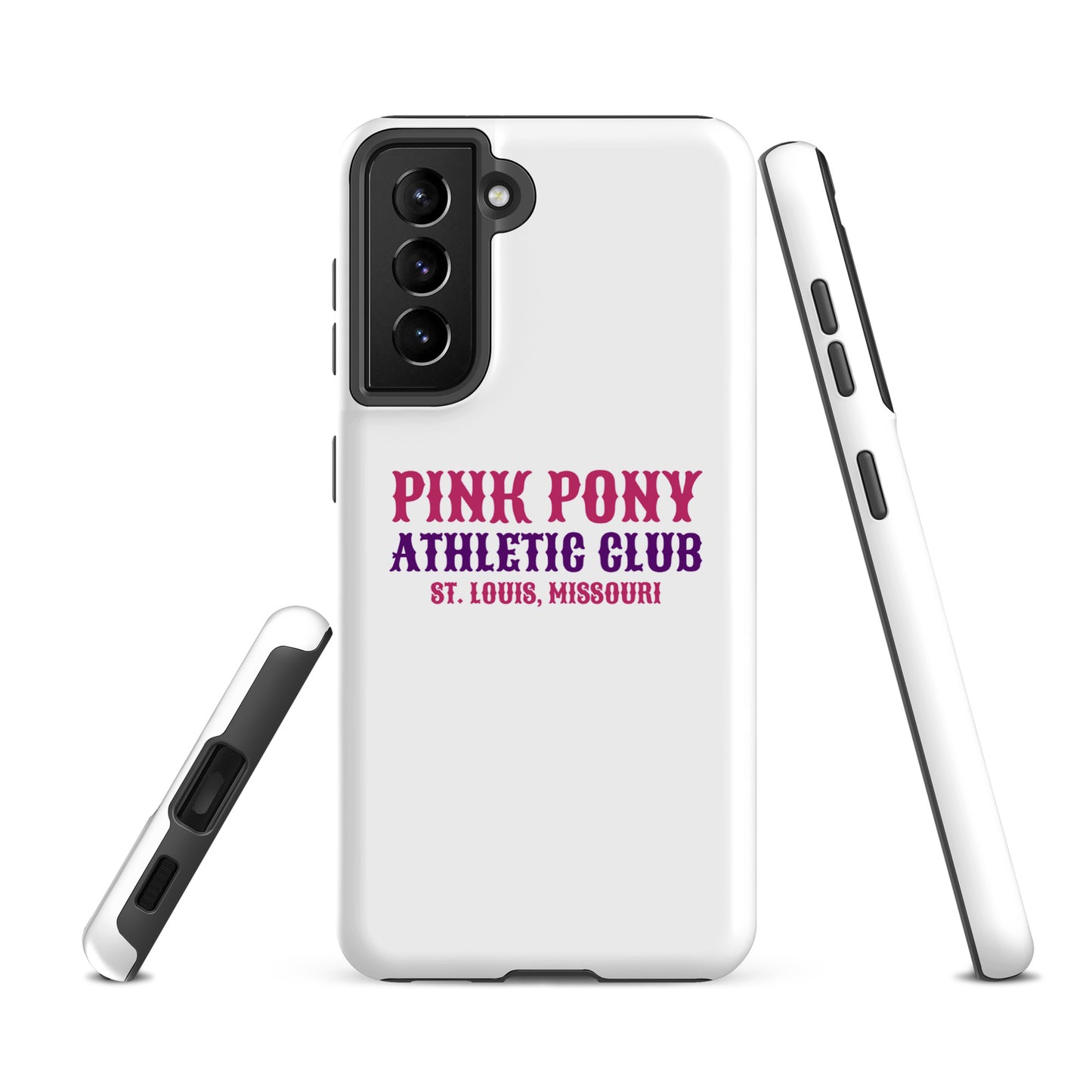 Tough Case for Samsung® | Pink Pony Athletic Club | Athletic Wordmark Logo