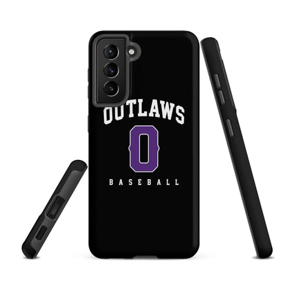 Tough Case for Samsung® | Carolina Outlaws Baseball | Atheltics Logo