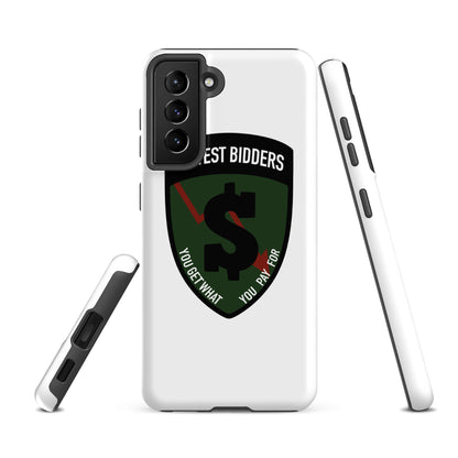 Tough Case for Samsung® | The Lowest Bidders | Shield Logo