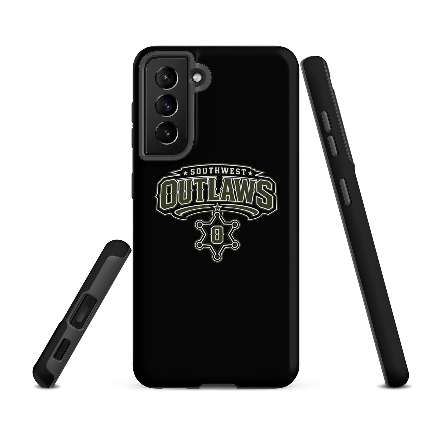 Tough Case for Samsung® | Southwest Outlaws | Frontier Athletics Logo