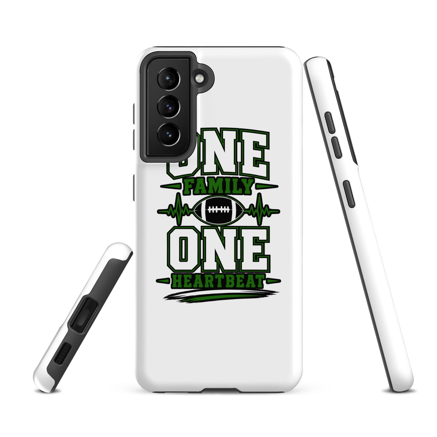 Tough Case for Samsung® | Celina Black Football | Modern Script Logo