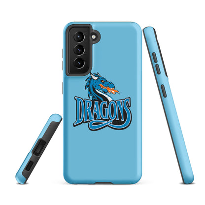 Tough Case for Samsung® | International Studies Middle School Volleyball | Emblem Logo