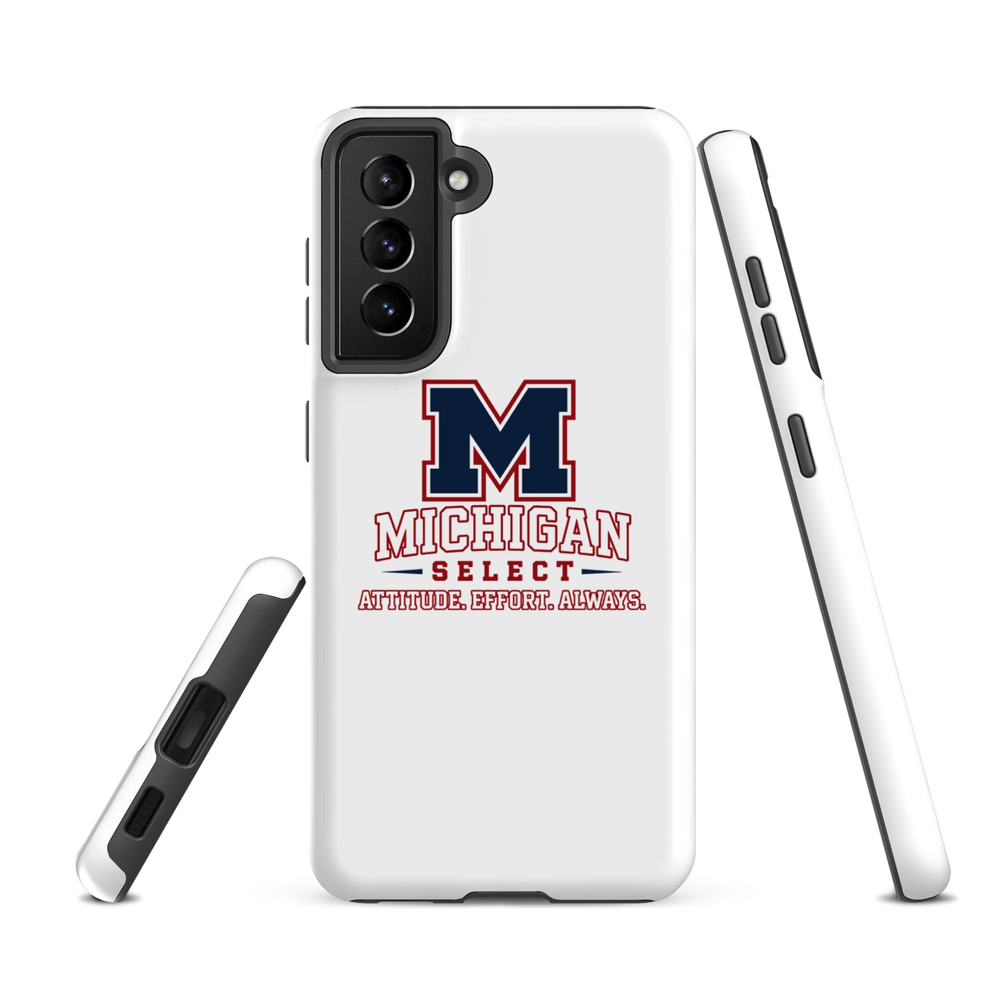 Tough Case for Samsung® | Michigan Select Baseball | Crest Logo