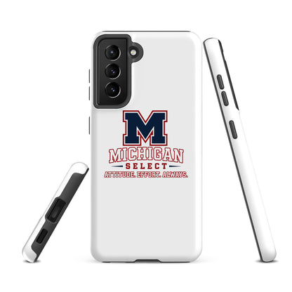 Tough Case for Samsung® | Michigan Select Baseball | Crest Logo