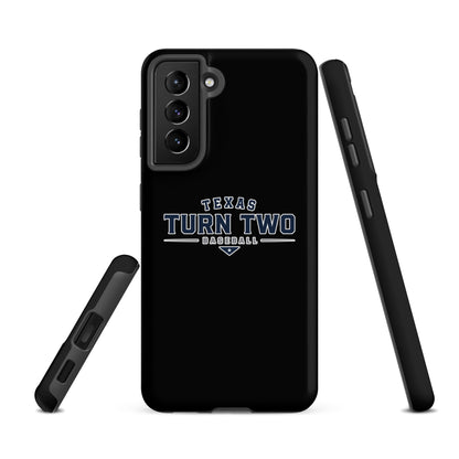 Tough Case for Samsung® | Texas Turn Two Baseball | Modern Script Logo