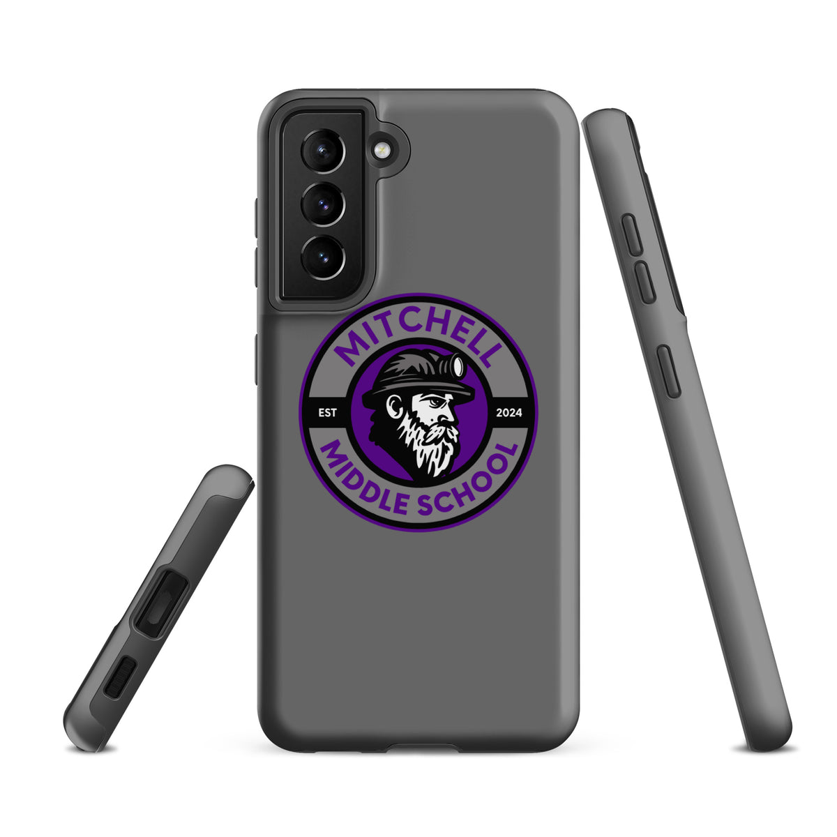 Tough Case for Samsung® | Mitchell Middle School Softball | Badge Logo