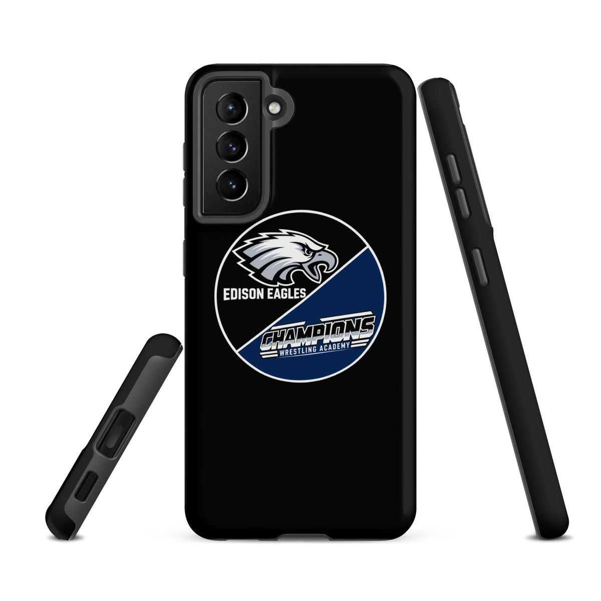 Tough Case for Samsung® | Edison Eagles/CWA Wrestling | Badge Logo