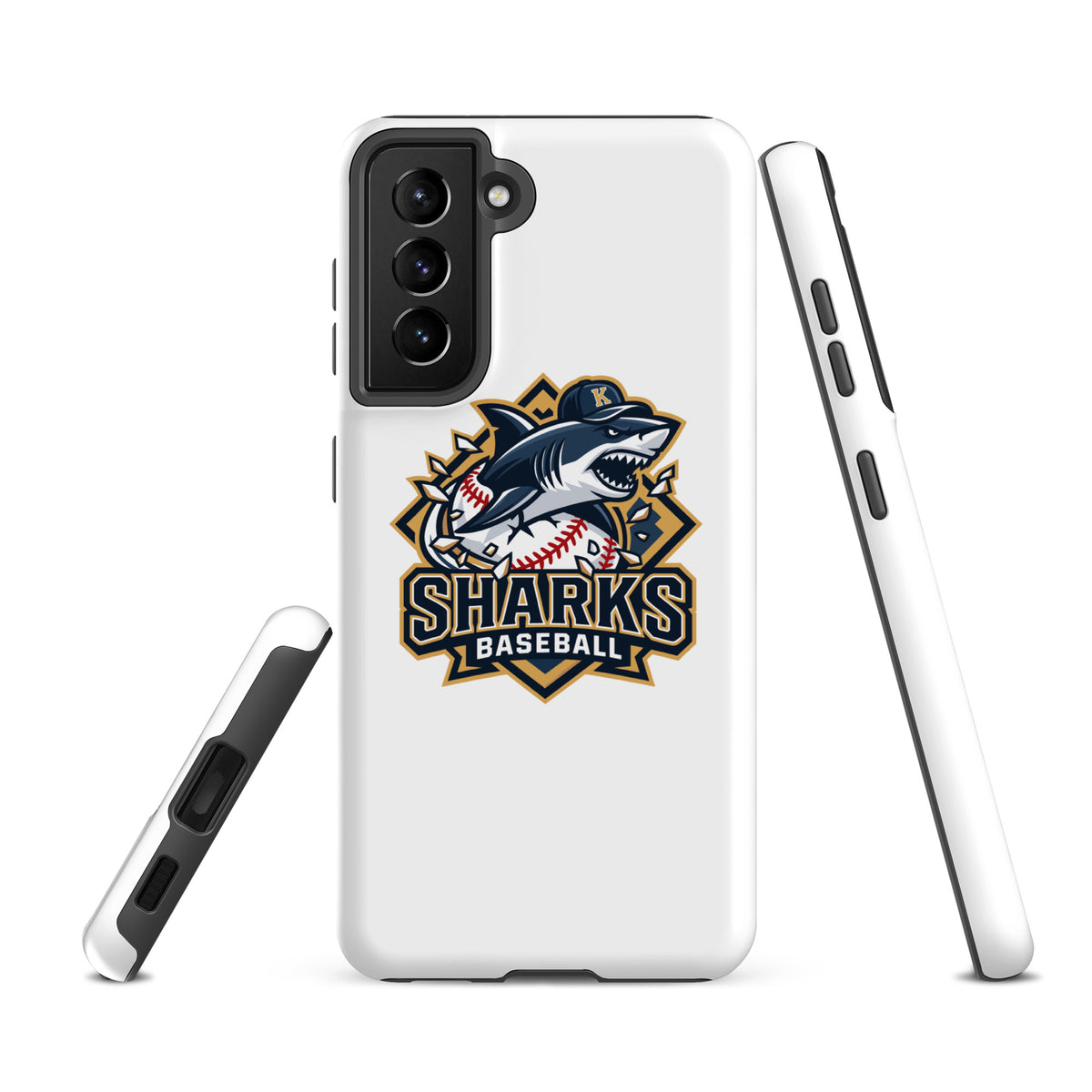 Tough Case for Samsung® | Sharks Diamond Sports | Valor Logo