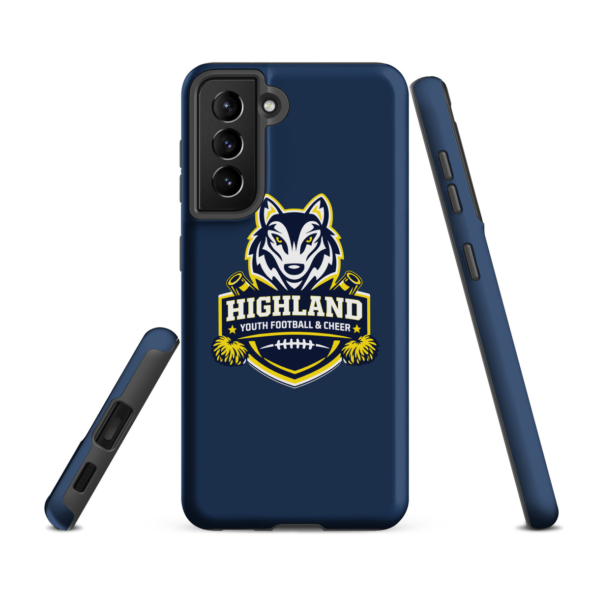 Tough Case for Samsung® | Highland youth football and cheer | Emblem Logo