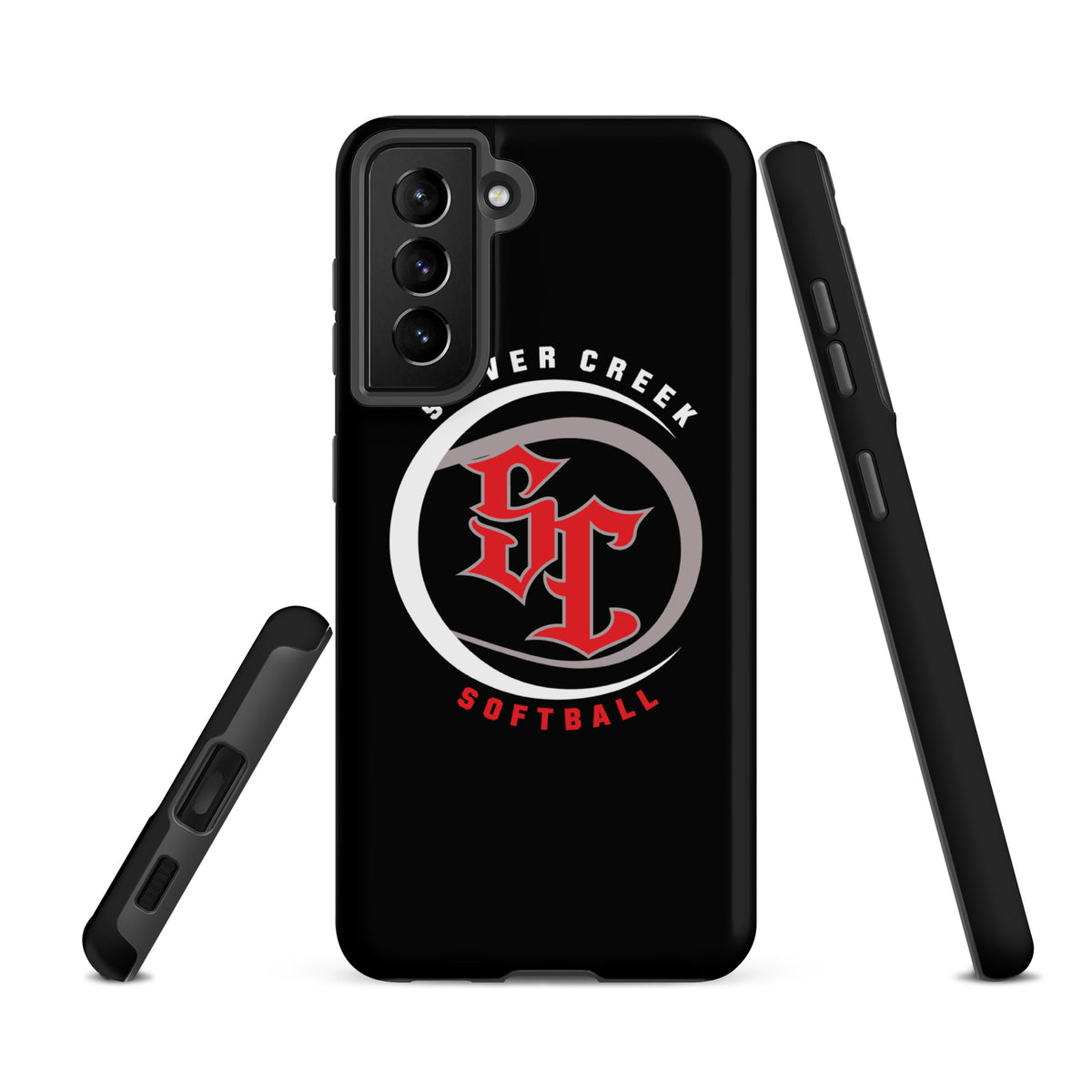 Tough Case for Samsung® | Silver Creek 12U Schreiber | Crest Logo