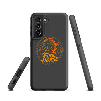 Tough Case for Samsung® | Fire Horse Masters | Vanguard Logo