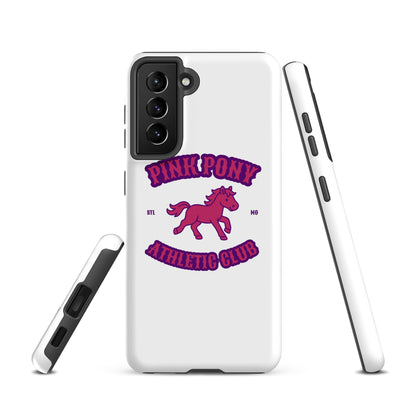 Tough Case for Samsung® | Pink Pony Athletic Club | Crest Logo