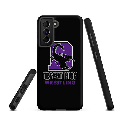 Tough Case for Samsung® | Desert High Scorpions | Crest Logo