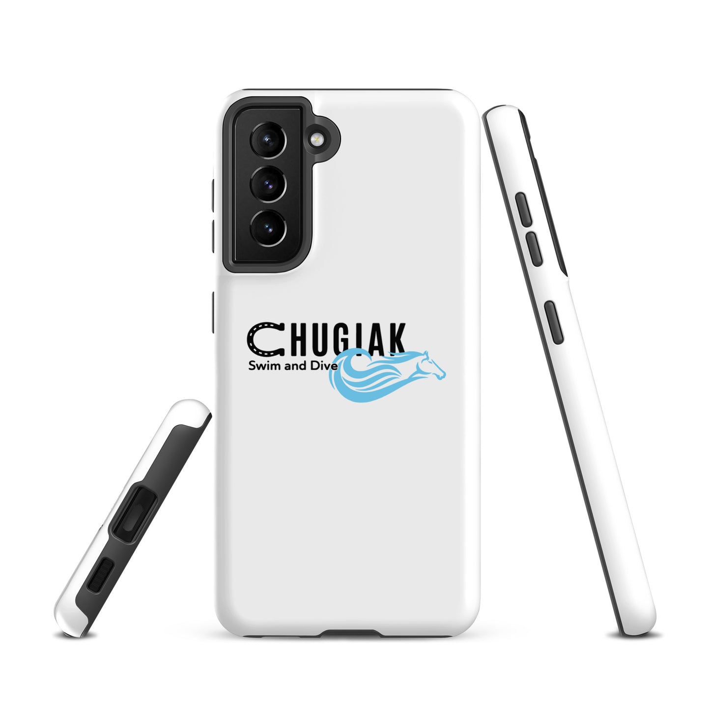 Tough Case for Samsung® | Chugiak Mustang Swim & Dive | Crest Logo