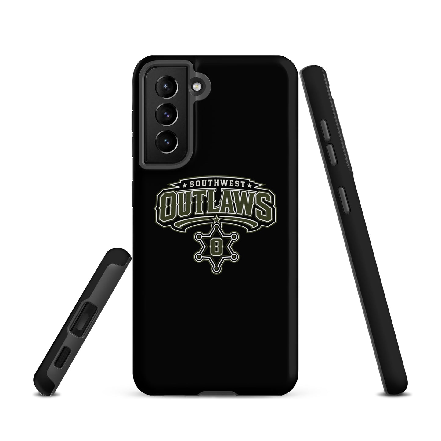 Tough Case for Samsung® | Southwest Outlaws | Frontier Athletics Logo