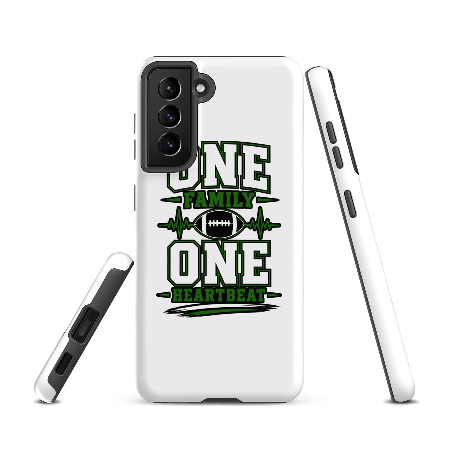 Tough Case for Samsung® | Celina Black Football | Modern Script Logo