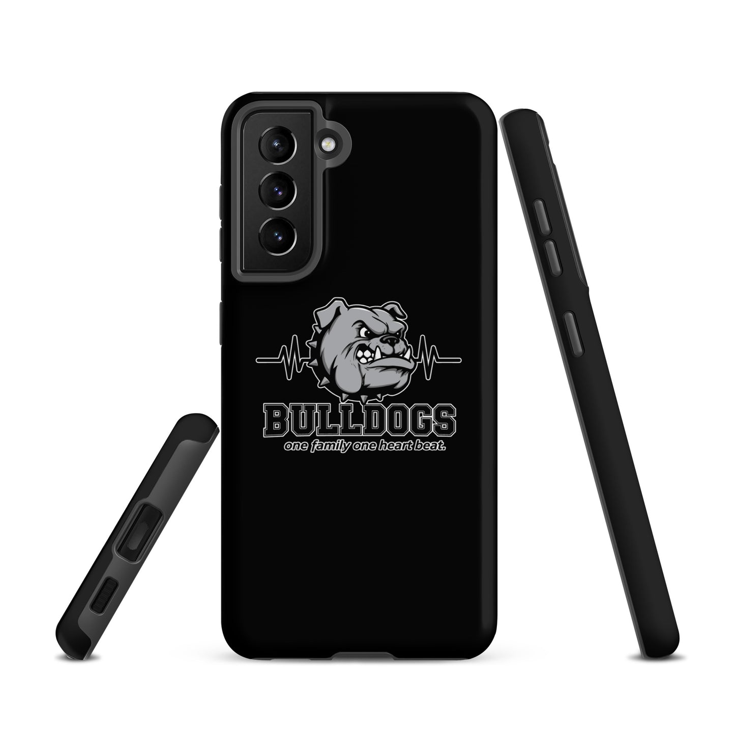 Tough Case for Samsung® | Celina Recreational Football Black | Bulldogs Crest Logo