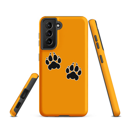 Tough Case for Samsung® | Orange Wave Marching Band | Paw Mark Logo