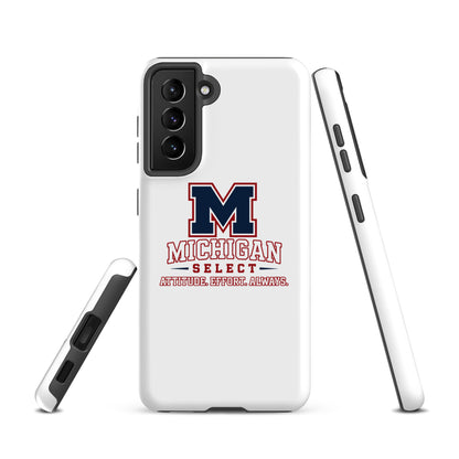 Tough Case for Samsung® | Michigan Select Baseball | Crest Logo