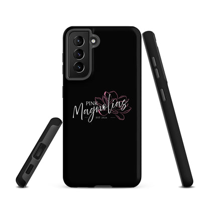 Tough Case for Samsung® | Pink Magnolias Dance | Modern Script Logo