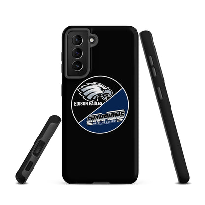 Tough Case for Samsung® | Edison Eagles/CWA Wrestling | Badge Logo