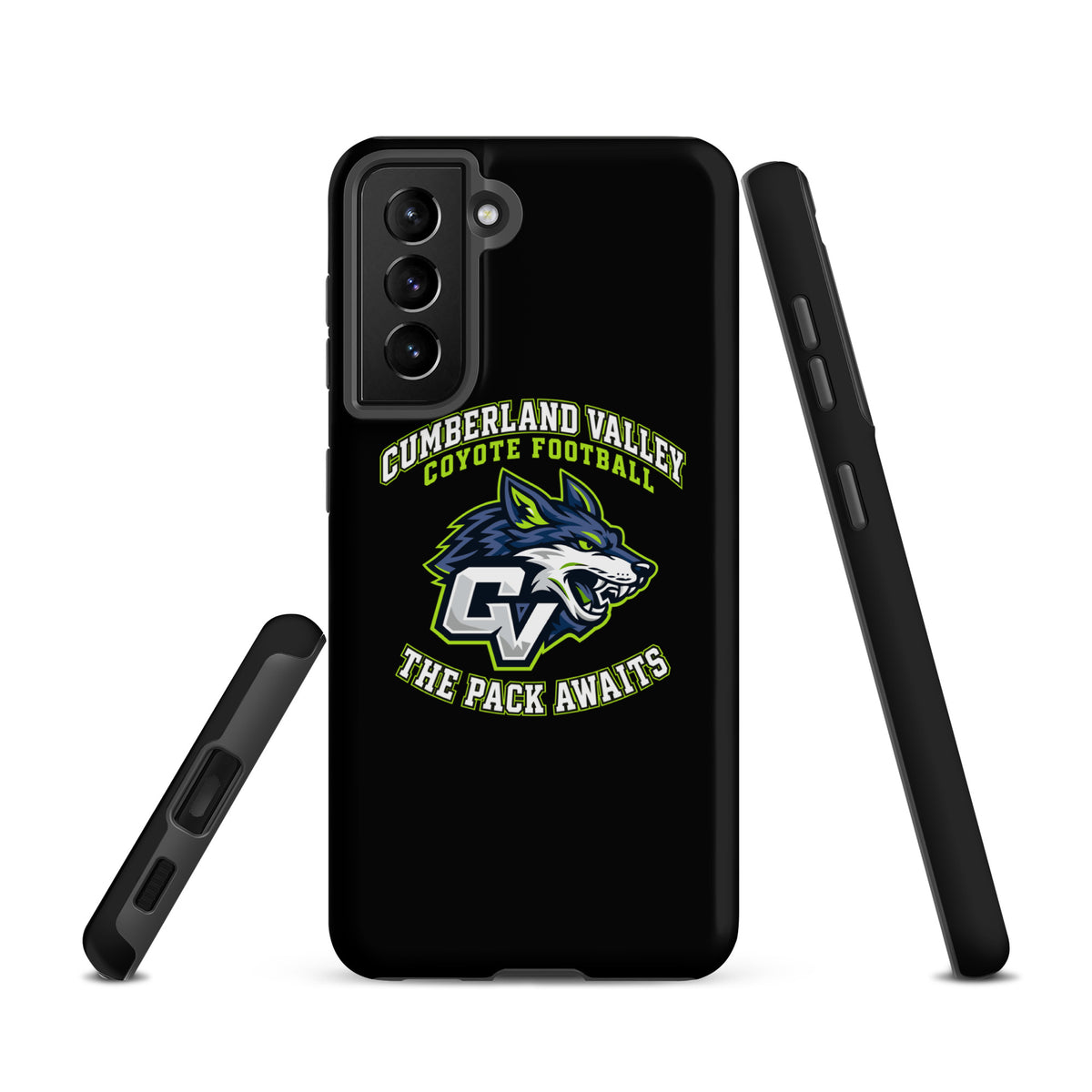 Tough Case for Samsung® | Cumberland Valley Coyotes Football | Emblem Logo