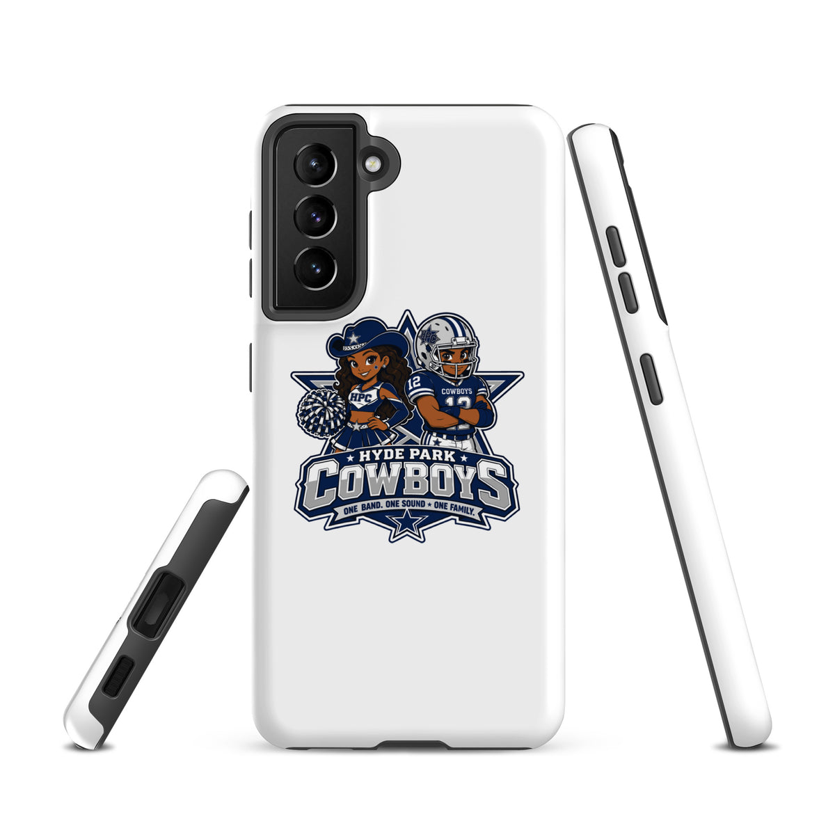 Tough Case for Samsung® | Hyde Park Cowboys | Vanguard Logo
