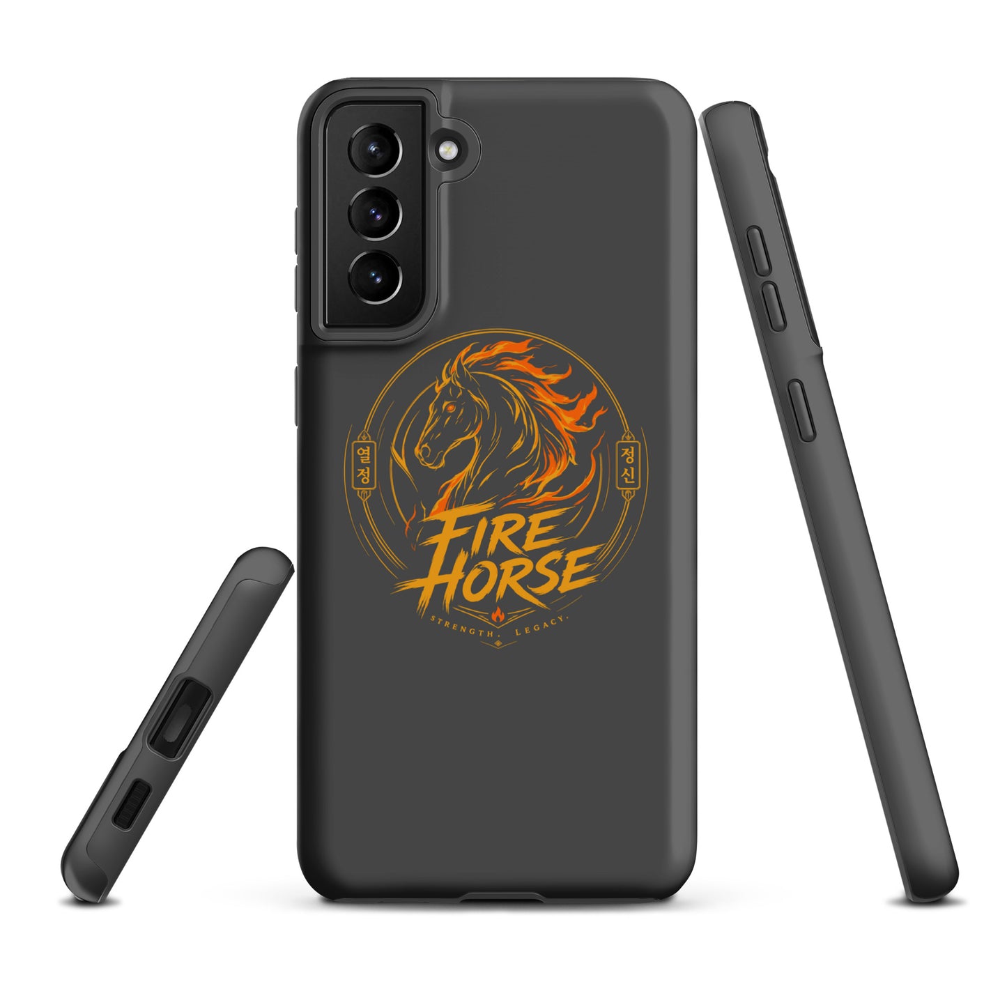 Tough Case for Samsung® | Fire Horse Masters | Vanguard Logo
