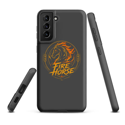 Tough Case for Samsung® | Fire Horse Masters | Vanguard Logo