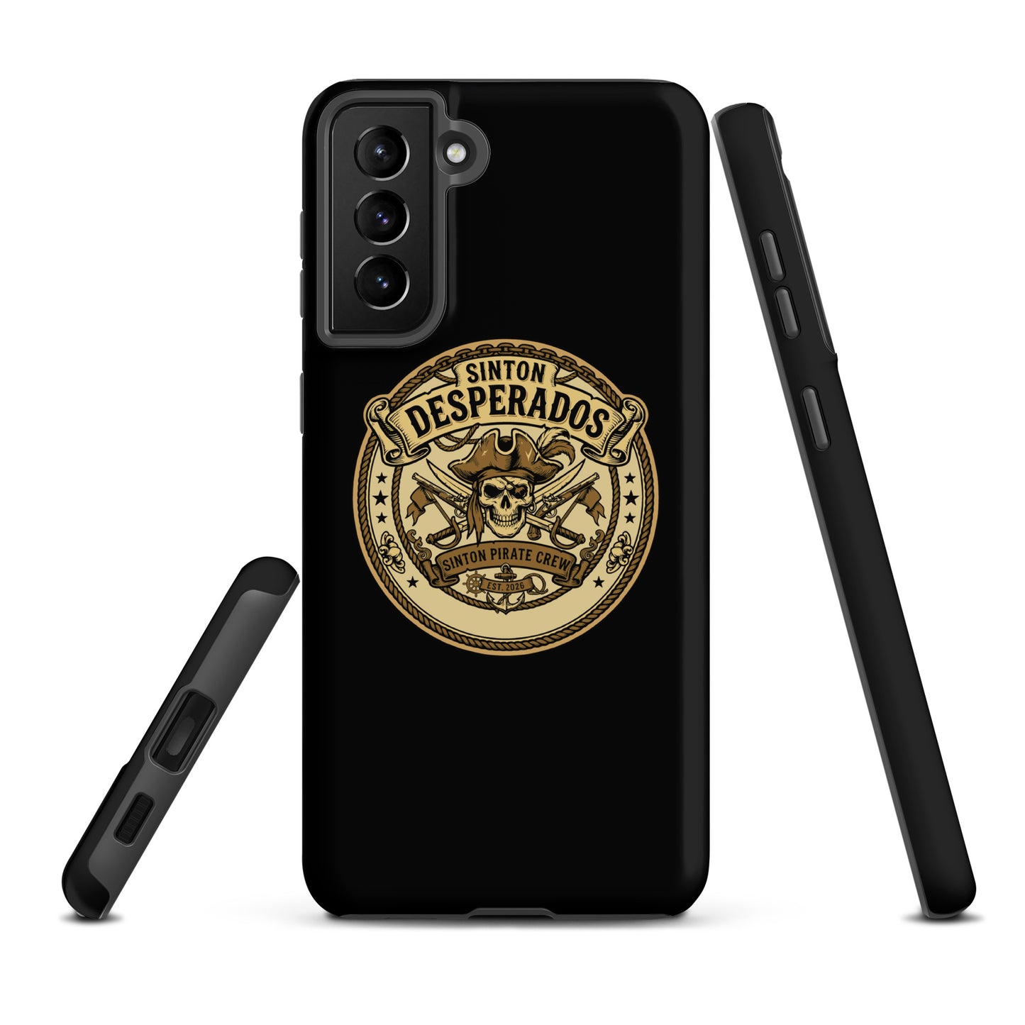 Tough Case for Samsung® | Sinton Desperados Baseball | Badge Logo