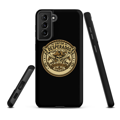 Tough Case for Samsung® | Sinton Desperados Baseball | Badge Logo