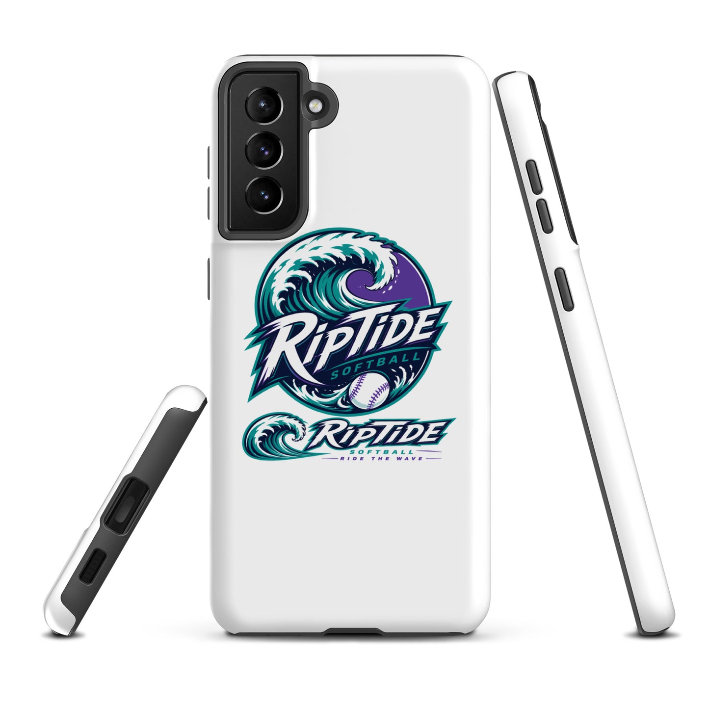 Tough Case for Samsung® | RipTide Softball | Crest Logo