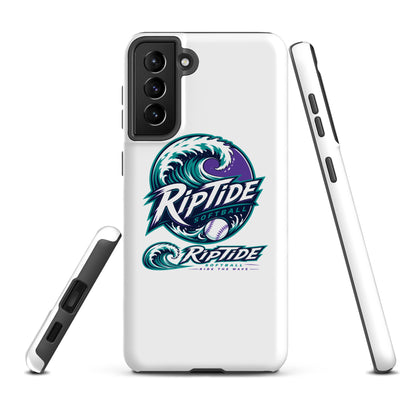 Tough Case for Samsung® | RipTide Softball | Crest Logo