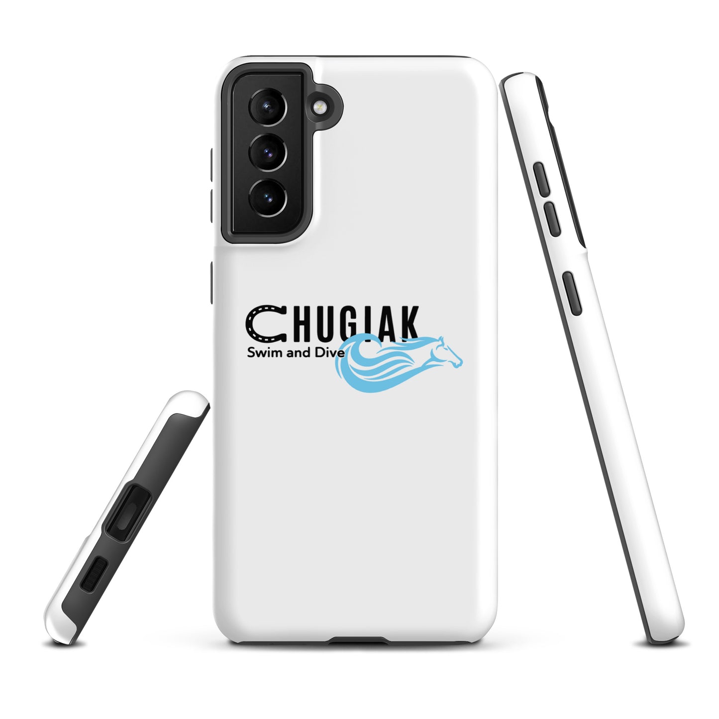 Tough Case for Samsung® | Chugiak Mustang Swim & Dive | Crest Logo