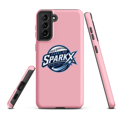 Tough Case for Samsung® | Carolina Sparkx | Vanguard Logo