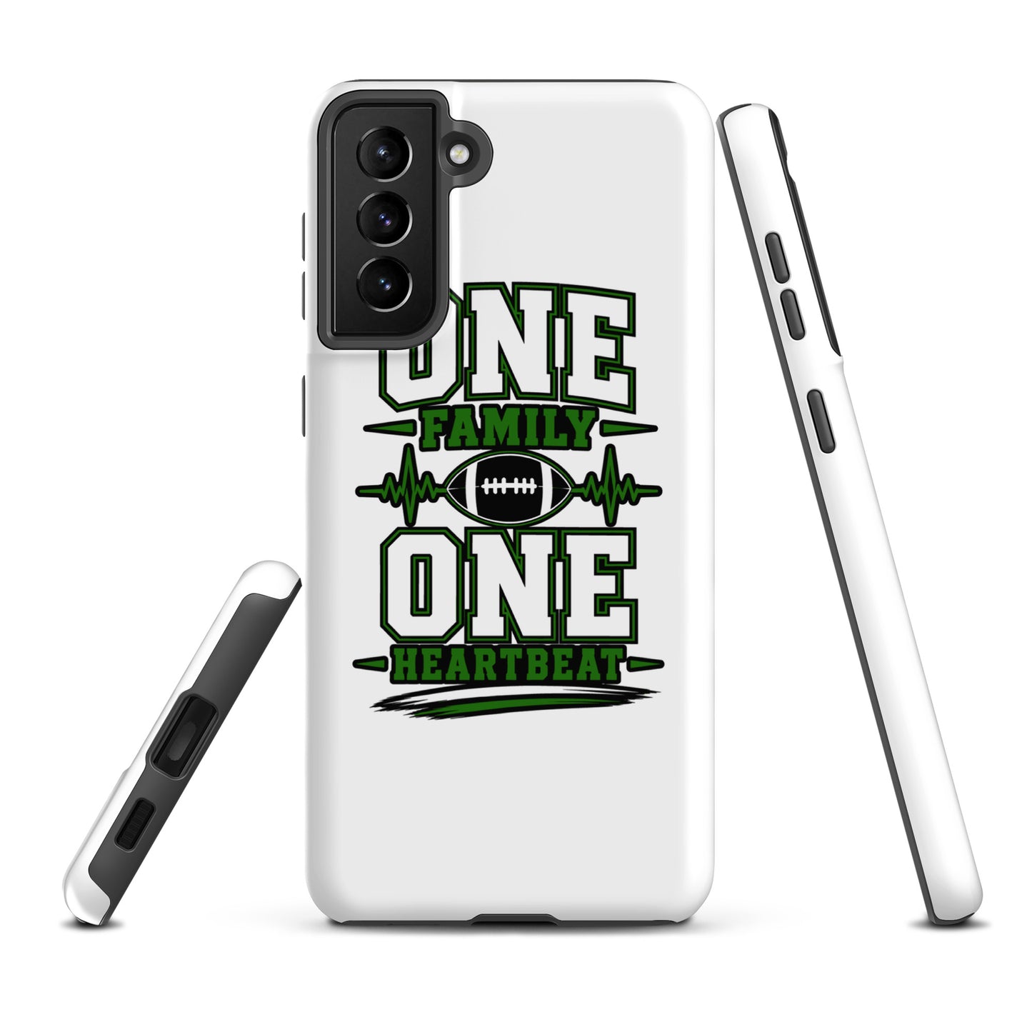 Tough Case for Samsung® | Celina Black Football | Modern Script Logo