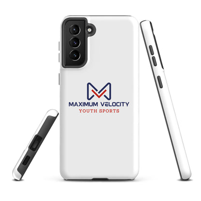 Tough Case for Samsung® | Maximum Velocity Youth Sports | Emblem Logo