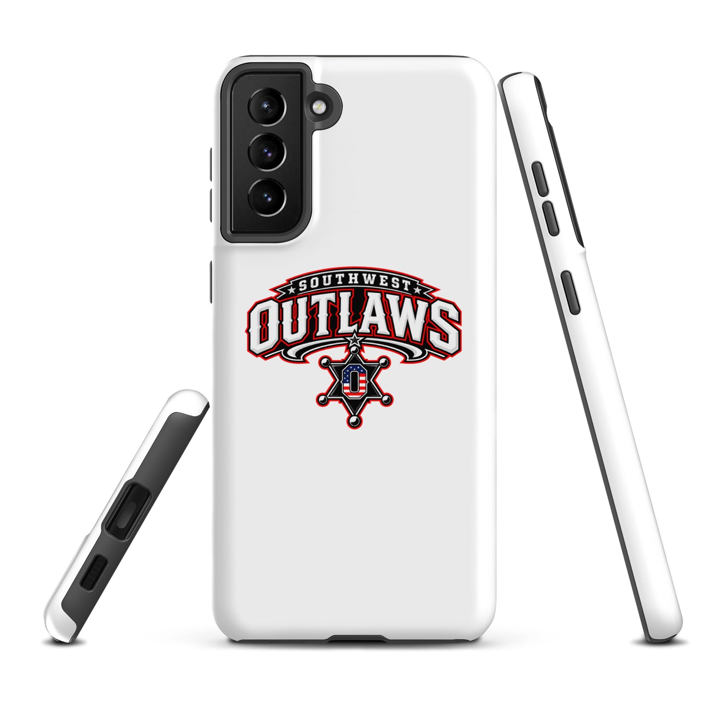 Tough Case for Samsung® | Southwest Outlaws | Vanguard Logo
