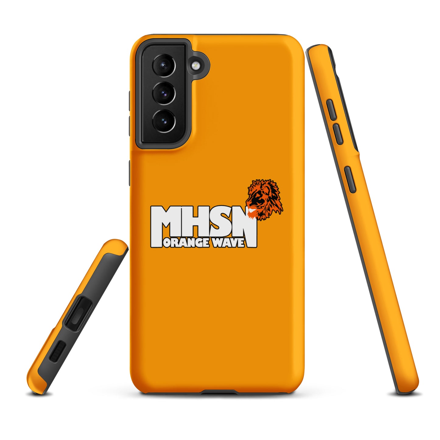 Tough Case for Samsung® | Orange Wave Marching Band | Crest Logo