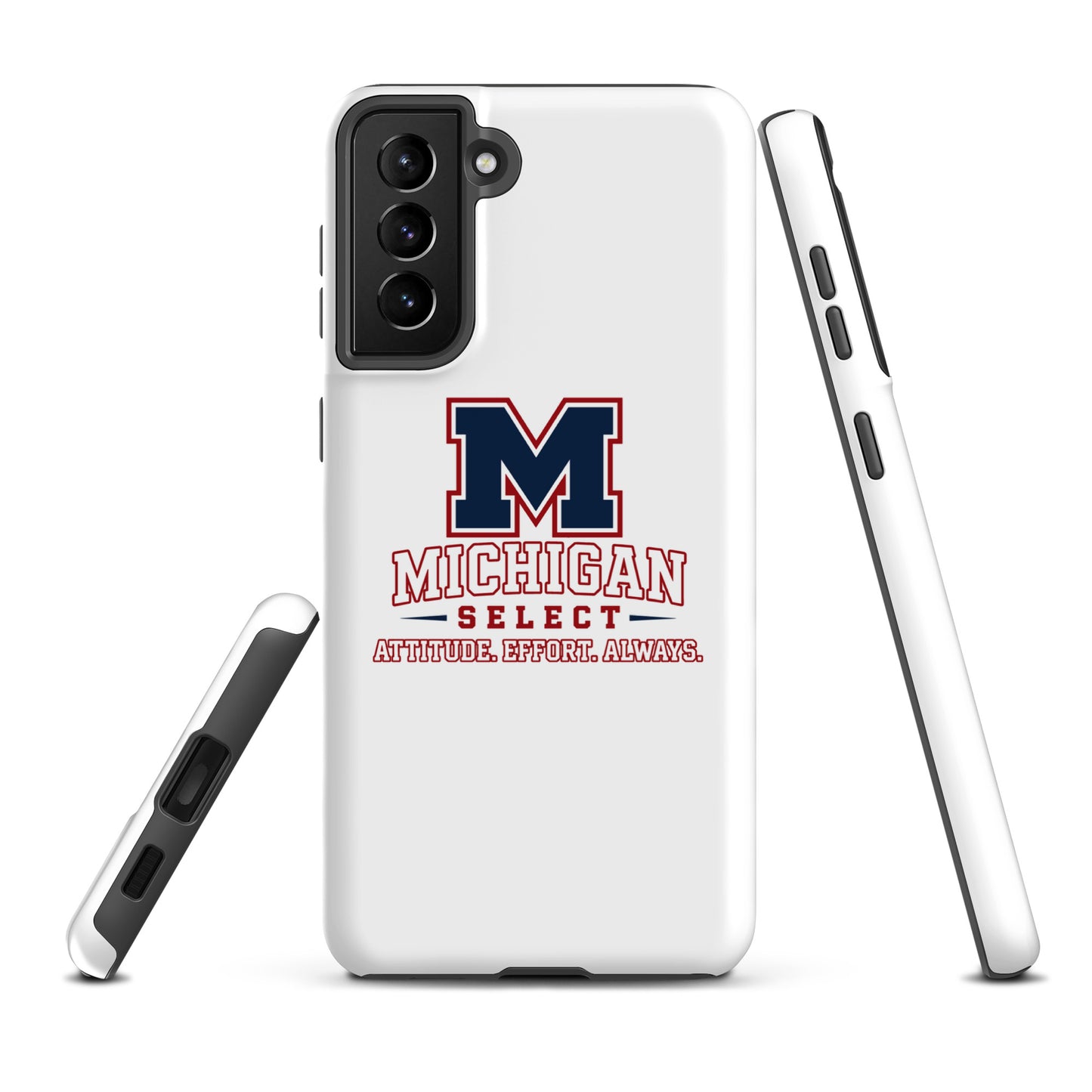 Tough Case for Samsung® | Michigan Select Baseball | Crest Logo