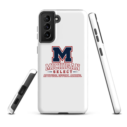 Tough Case for Samsung® | Michigan Select Baseball | Crest Logo