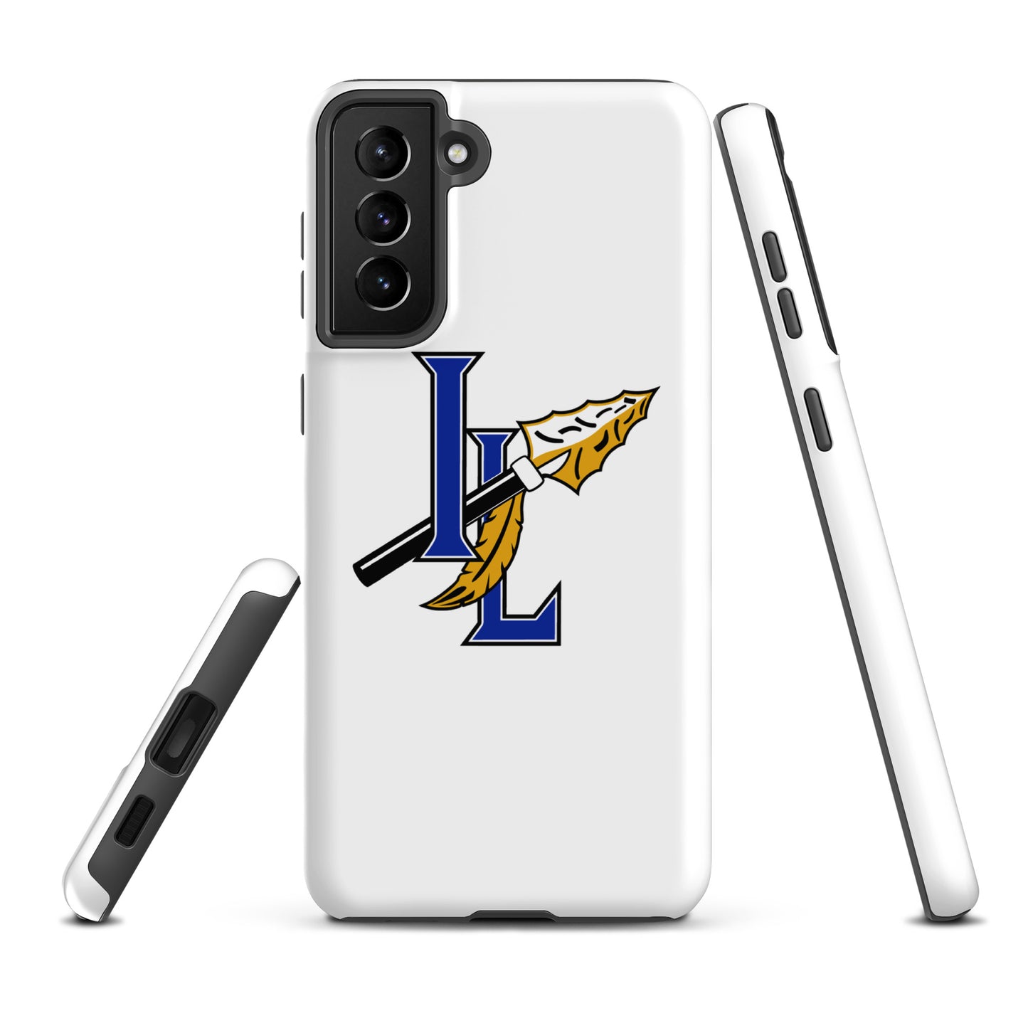 Tough Case for Samsung® | Indian Land Middle School Volleyball | Spear Athletic Logo