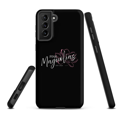 Tough Case for Samsung® | Pink Magnolias Dance | Modern Script Logo