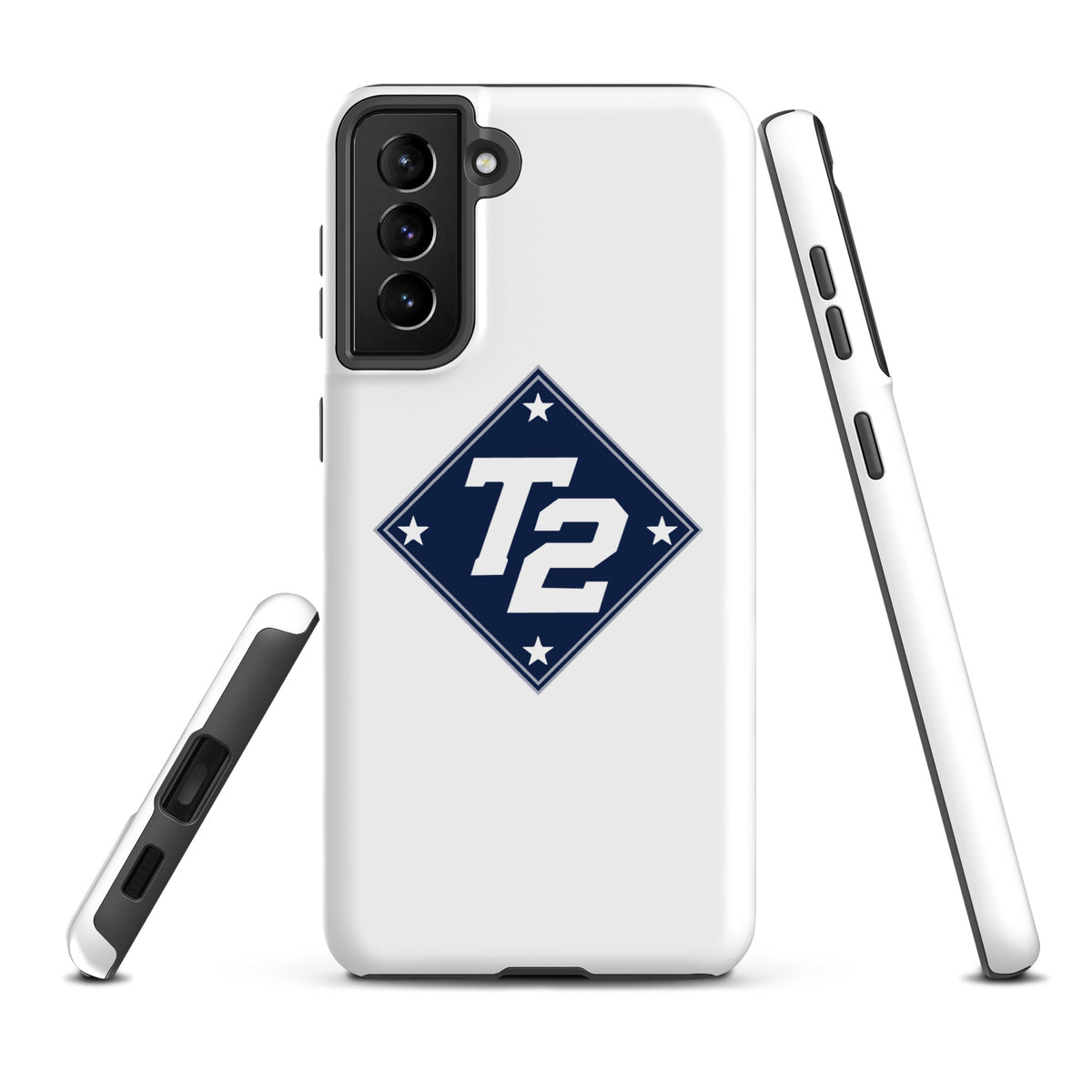 Tough Case for Samsung® | Texas Turn Two Baseball | Crest Logo