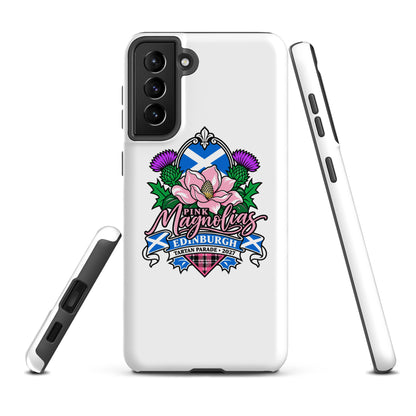 Tough Case for Samsung® | Pink Magnolias Dance | Valor Logo
