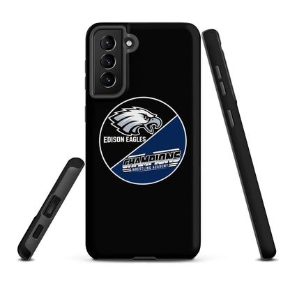 Tough Case for Samsung® | Edison Eagles/CWA Wrestling | Badge Logo
