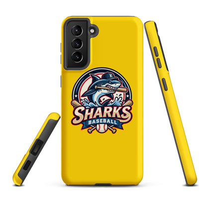 Tough Case for Samsung® | Sharks Diamond Sports | Emblem Logo