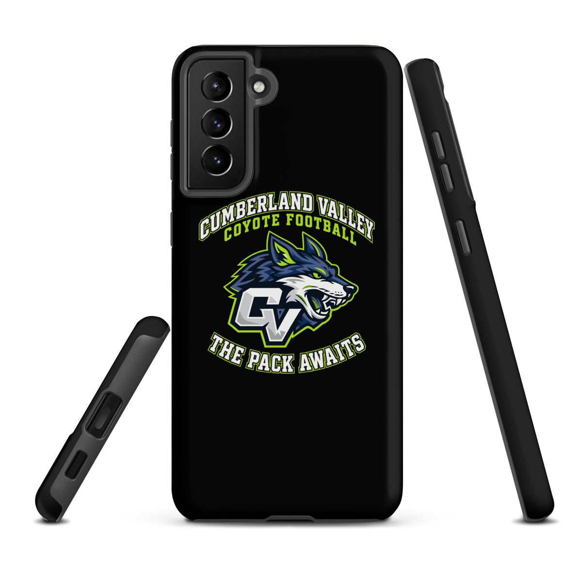Tough Case for Samsung® | Cumberland Valley Coyotes Football | Emblem Logo